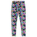 Bright and stylish Enchanted Rose Leggings featuring elegant floral patterns, perfect for gym or casual outings.
