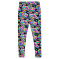 Stylish Enchanted Rose Leggings featuring vibrant rose patterns, perfect for gym or casual outings.