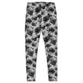 Stylish Enchanted Rose Leggings featuring elegant rose blossoms, perfect for gym or casual outings.