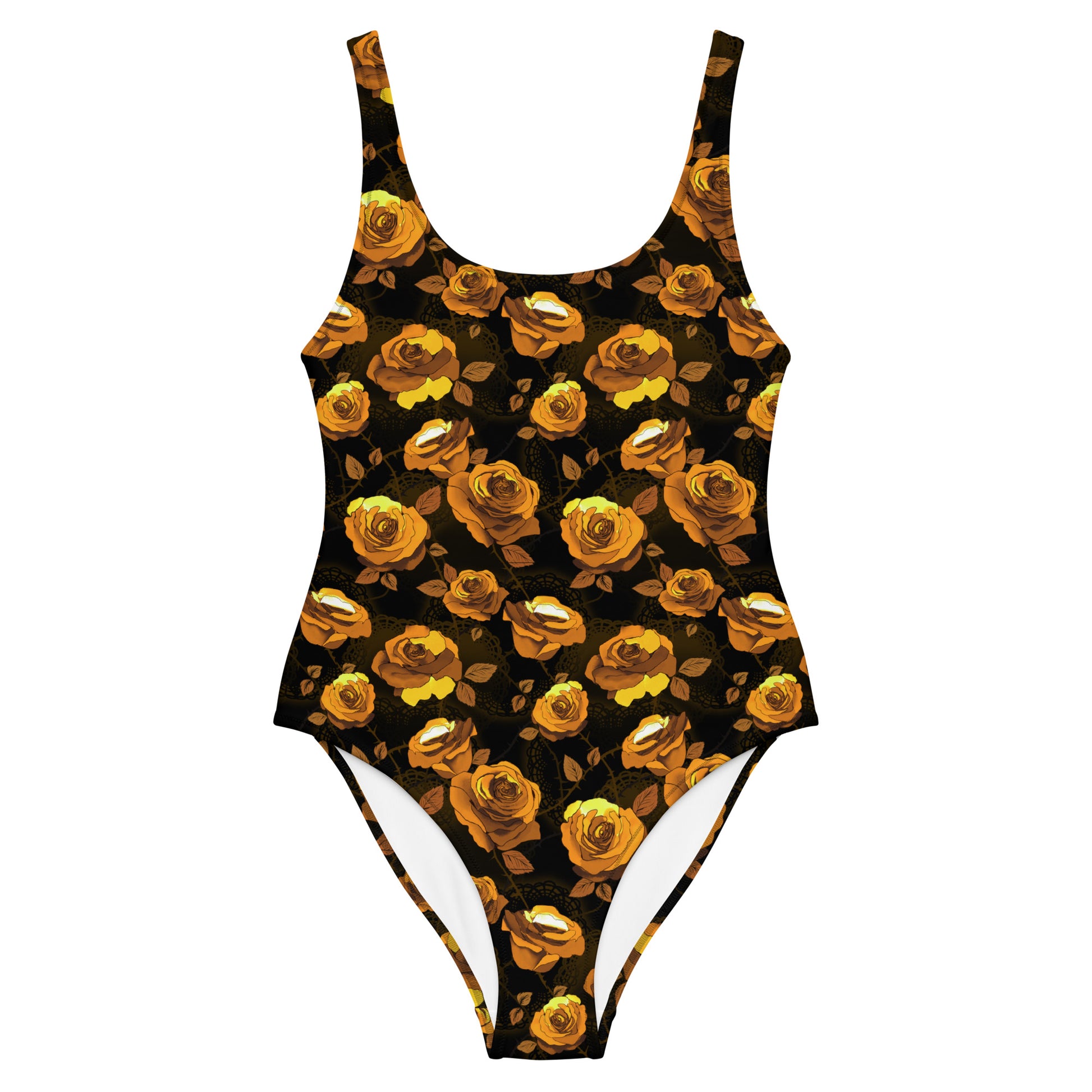 Flatter your figure at the beach in the Enchanted Rose One-Piece Swimsuit, perfect for summer fun and pool days.