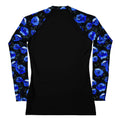 Stylish Enchanted Rose Rash Guard with long sleeves, offering comfort and protection for active sports enthusiasts.