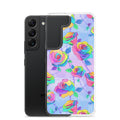 Enchanted Rose Samsung® Clear Case showcases vibrant rose design and offers durable protection for your phone.