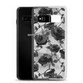 Sleek Enchanted Rose Samsung® Clear Case offers protection with a solid back and flexible sides, perfect for your device.