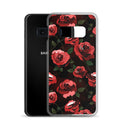 Protect your phone stylishly with the Enchanted Rose Samsung® Clear Case featuring vibrant floral design.