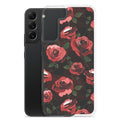 Sleek Enchanted Rose Samsung® Clear Case, offering protection from scratches and dust with a flexible, stylish design.