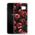 Sleek Enchanted Rose Samsung® Clear Case offers protection from scratches and dirt, with a stylish floral design.