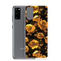Sleek Enchanted Rose Samsung® Clear Case featuring a solid back, flexible sides, and precise cutouts for easy use.
