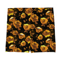 Soft and comfy Enchanted Rose Shorts featuring a vibrant floral design, perfect for lounging or active days.