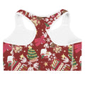 First Christmas Sports bra (Red) | Koibito Clothing.