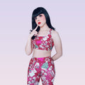 First Christmas Sports bra (Red) | Koibito Clothing.