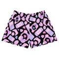 Gamer Girl Athletic Short Shorts feature a fun gaming design, perfect for comfort while playing or at the gym.