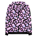 Gamer Girl Hoodie features vibrant 8-bit hearts and pastel gaming gear, perfect for stylish gamers.