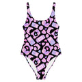 Cute and stylish Gamer Girl One-Piece Swimsuit featuring a playful design, perfect for showing off your unique personality.