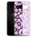 Stylish Gamer Girl Samsung® Clear Case featuring cute gaming graphics, perfect for protecting your device in style.