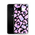 Protect your phone in style with the Gamer Girl Samsung® Clear Case, featuring a kawaii gaming design.