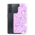 Protect your phone in style with the Gamer Girl Samsung® Clear Case, featuring cute gaming-themed designs.