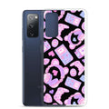 Stylish Gamer Girl Samsung® Clear Case featuring cute gaming designs, perfect for protecting your phone in style.