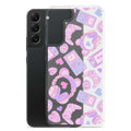 Stylish Gamer Girl Samsung® Clear Case featuring cute gaming graphics, perfect for protecting your phone in style.