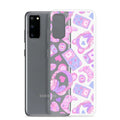 Stylish Gamer Girl Samsung® Clear Case featuring cute gaming designs, perfect for protecting your device in style.