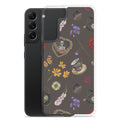 Gothic Tea Time Samsung® Clear Case featuring unique designs, offering protection against scratches and dirt.