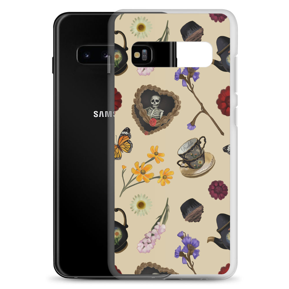 Gothic Tea Time Samsung® Clear Case features unique designs and offers reliable protection for your device.