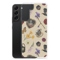 Gothic Tea Time Samsung® Clear Case featuring a unique design, offers protection from scratches and dirt for your phone.