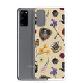 Gothic Tea Time Samsung® Clear Case showcases intricate designs while providing strong protection for your phone.