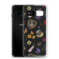 Gothic Tea Time Samsung® Clear Case features elegant designs, offering protection from scratches and easy access to buttons.