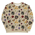 Gothic Tea Time Sweatshirt features whimsical tea-themed designs perfect for adding intrigue to your tea time.