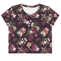 Stylish Gothic Teddy Crop Top featuring a cute design, perfect for casual or gym wear. A must-have addition!