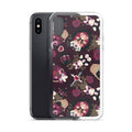 Protect your iPhone® in style with the Gothic Teddy iPhone® Clear Case, featuring a unique design and flexible protection.