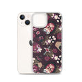 Sleek Gothic Teddy iPhone® Clear Case offers stylish protection against scratches and dust with a flexible design.