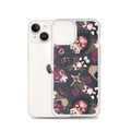Gothic Teddy iPhone® Clear Case featuring a stylish design with protection against scratches and dirt. Perfect for your phone!
