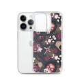 Sleek Gothic Teddy iPhone® Clear Case features a unique design, protecting your phone from scratches and dust effortlessly.