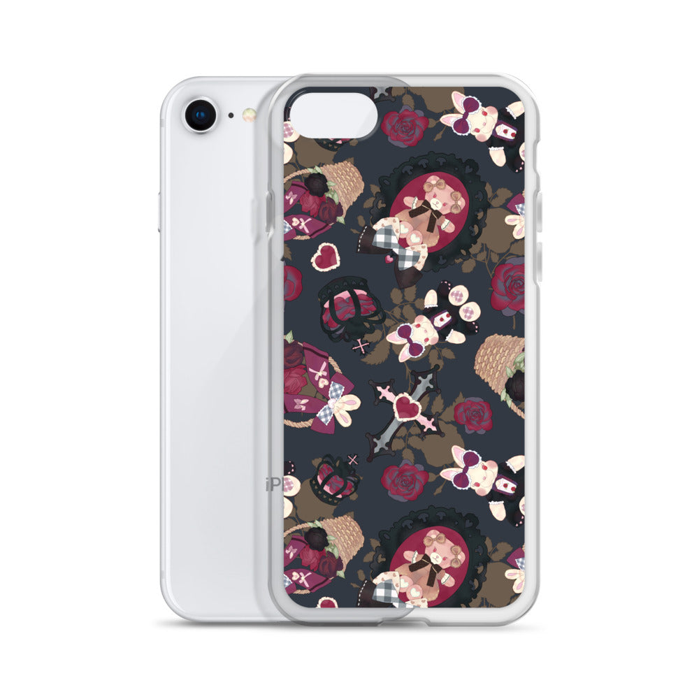 Protect your phone stylishly with the Gothic Teddy iPhone® Clear Case, featuring a unique design and durable materials.