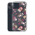 Gothic Teddy iPhone® Clear Case features a stylish design, offering protection against scratches and dust.