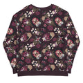 Gothic Teddy Sweatshirt features regal motifs and a cozy fleece interior, perfect for conquering your day in style.