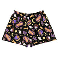 Stay stylish this spooky season in our Halloween Treat Athletic Short Shorts, perfect for any active adventure!