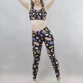 Stylish Halloween Treat Leggings featuring fun festive designs, perfect for workouts or casual outings.