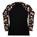 Stylish Halloween Treat Rash Guard with festive print, perfect for active wear and sun protection. Ideal for sports!
