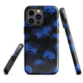 Stylish Higanbana iPhone® Tough Case featuring a durable design with impact-resistant polycarbonate and TPU lining.