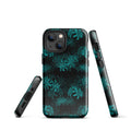Stylish Higanbana iPhone® Tough Case featuring a durable design for maximum protection and impact absorption.