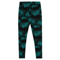 Stylish Higanbana Leggings featuring a vibrant floral design, perfect for yoga or gym workouts.