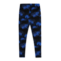 Elevate your workout with Higanbana Leggings, featuring a stunning blue floral design for style and comfort.