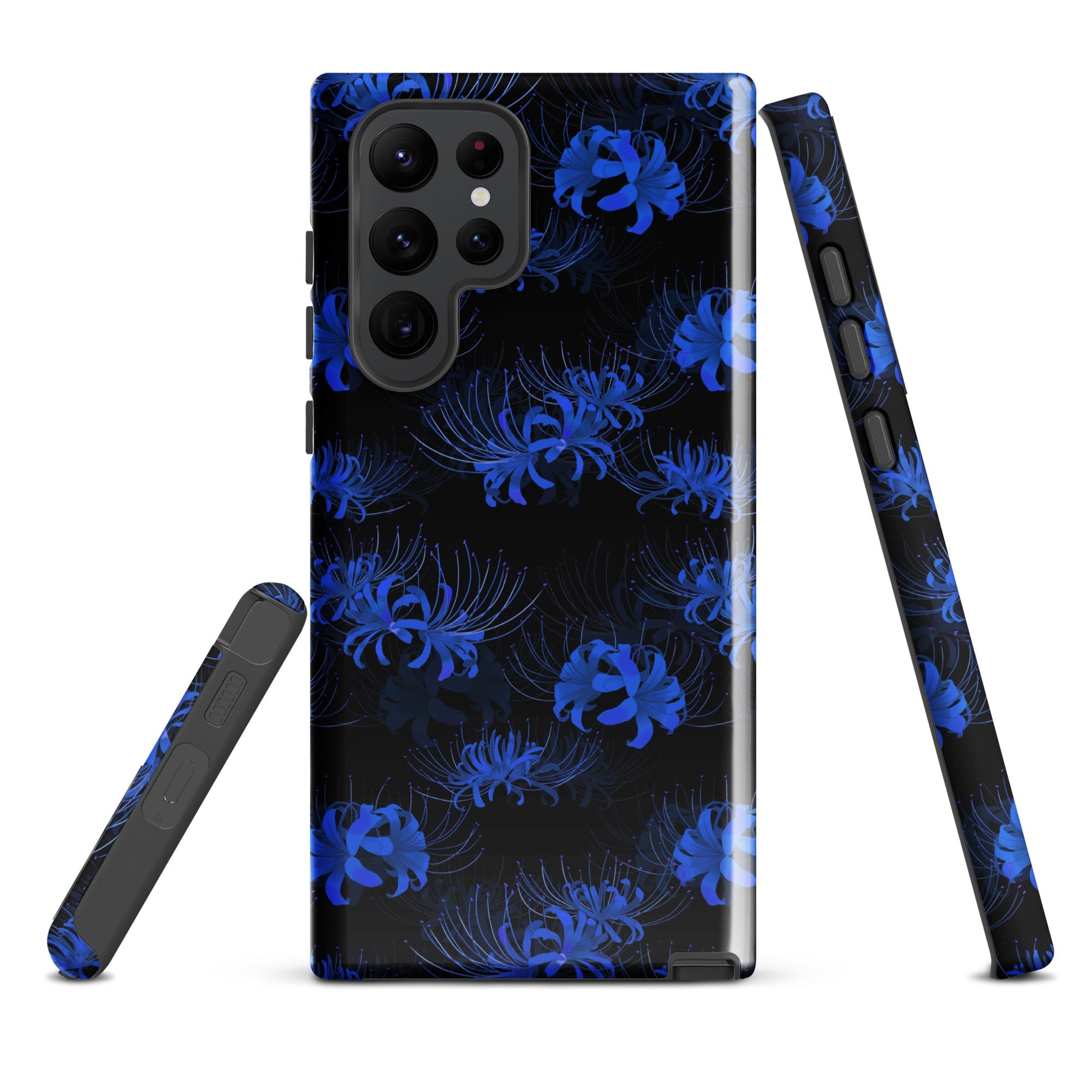 Stylish Higanbana Samsung® Tough Case offers durability and impact resistance, keeping your phone safe and chic.