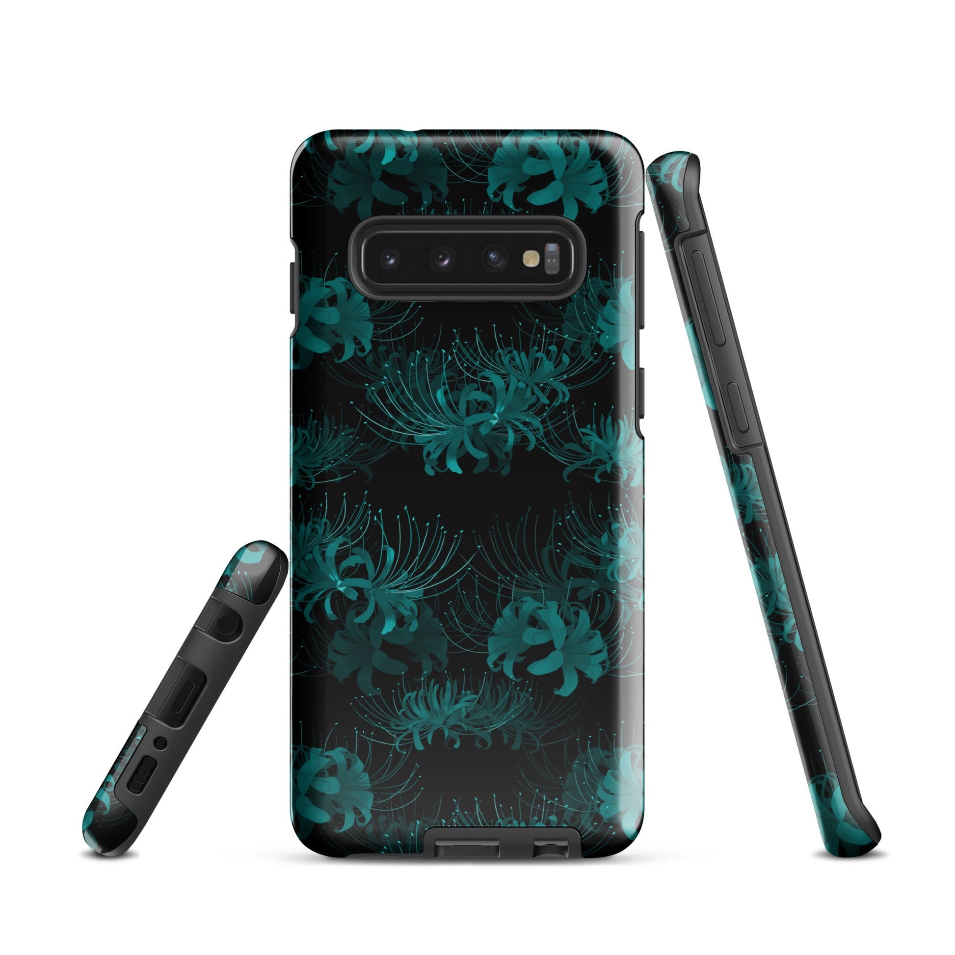 Stylish Higanbana Samsung® Tough Case offers superior protection with a sleek, artistic design for your phone.