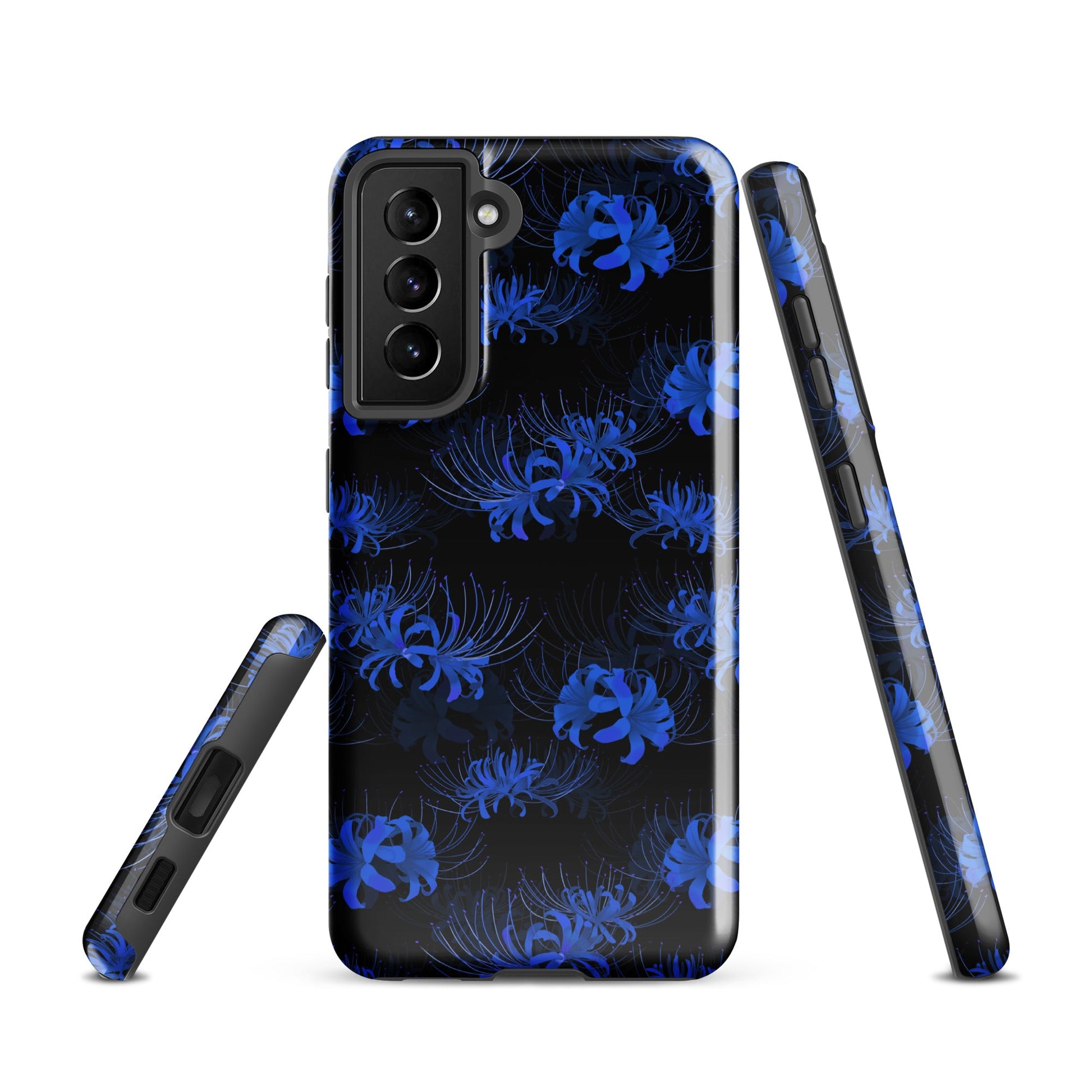 Stylish Higanbana Samsung® Tough Case featuring impact-resistant design for ultimate phone protection and durability.
