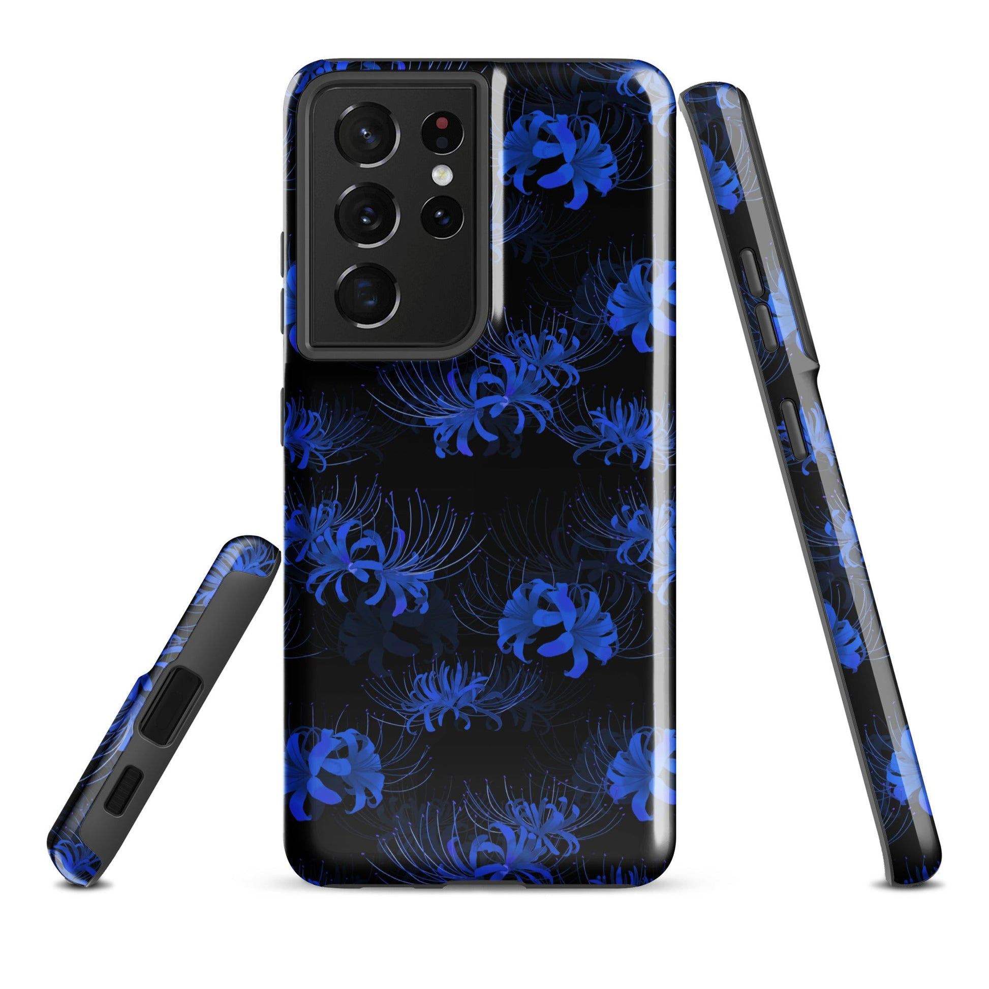Protect your device with the Higanbana Samsung® Tough Case, featuring a stunning floral design and robust durability.