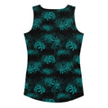 Stylish Higanbana Tank Top featuring a vibrant floral print, perfect for adding flair to your workout wardrobe.