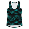 Stylish Higanbana Tank Top with a vibrant floral print, perfect for adding flair to your workout wardrobe.